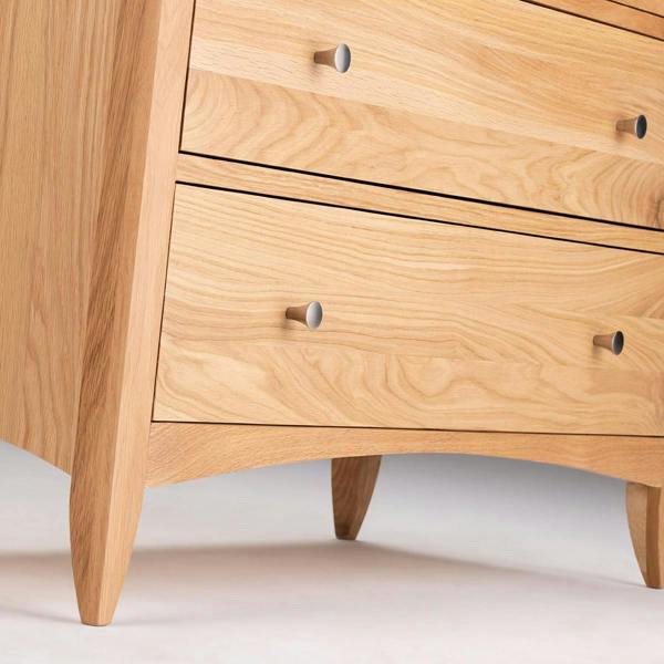 Statement Furniture Edward Hopper Large Chest of Drawers 5 Drawer Modern Wooden Storage