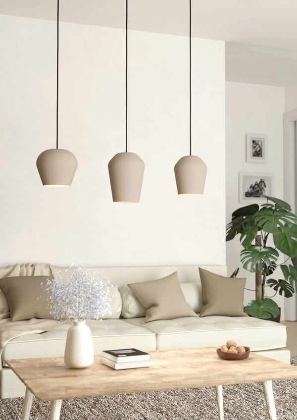 EGLO Cambaito Steel Monochromatic 3-Light Pendant