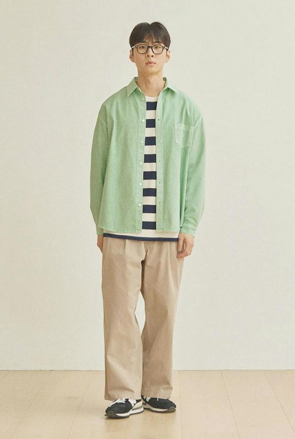 Kappy Design Two Tuck Wide Pants