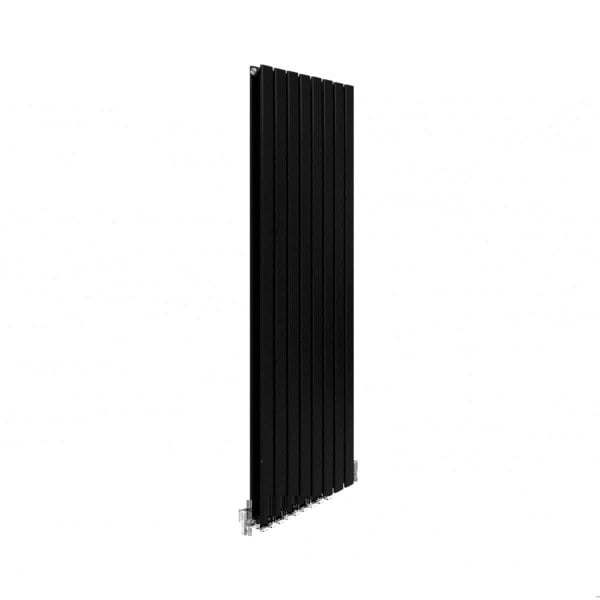 Designer Flat Panel Radiator - Matt Black (1600mm x 560mm)