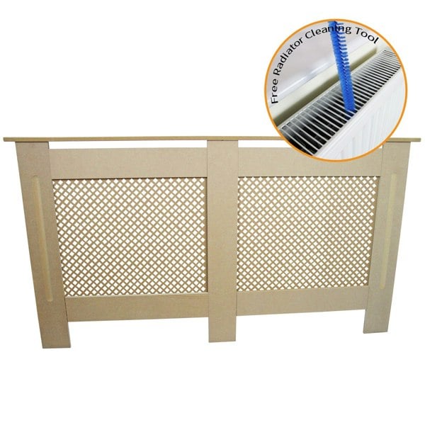 Monstershop Radiator Cover MDF - Unfinished (1515mm)