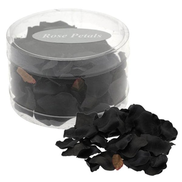 UKSM Artificial Rose Petals - Black