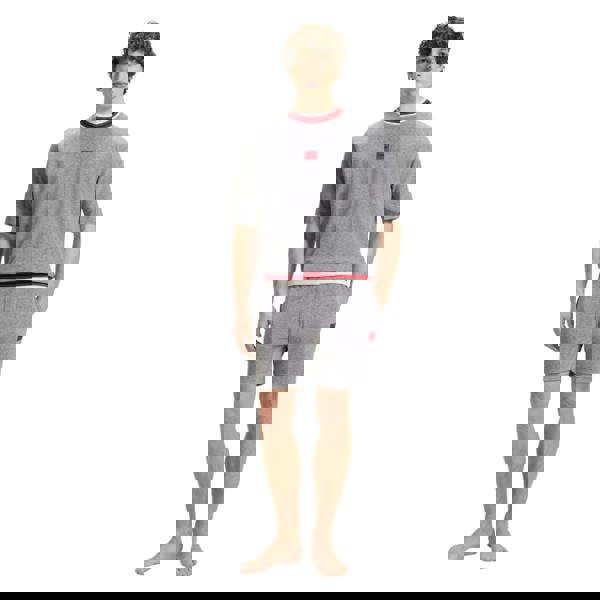 Hugo Mens Jaxon Short-Sleeved Sweatshirt - Grey - 