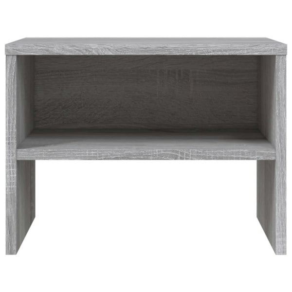 Berkfield Bedside Cabinet Grey Sonoma 40x30x30 cm Engineered Wood
