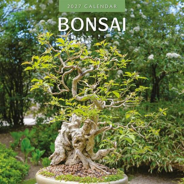 Bonsai Calendar 2027, Wall Calendars, Month To View, Lifestyle, Gift