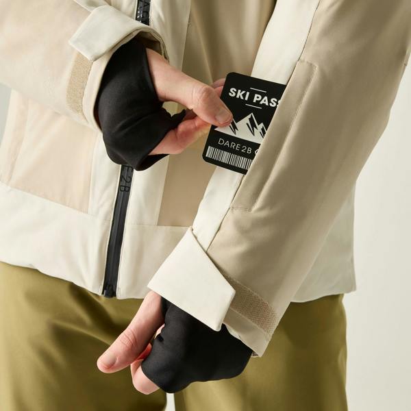 Dare 2B Mens Assimilate II Ski Jacket - White Pepper - 