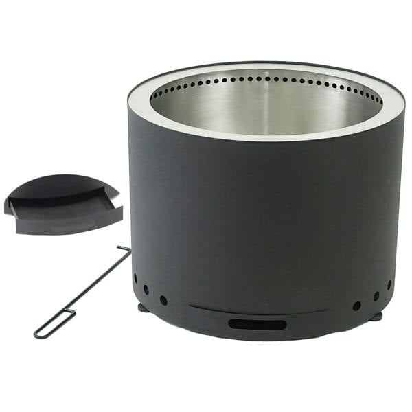 Gr8 Garden Smokeless 20″ Stainless Steel Fire Pit