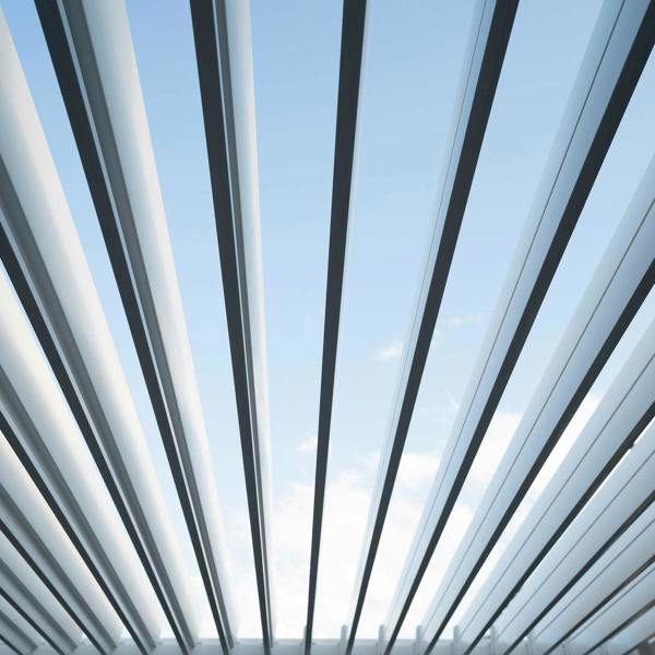 Ocean Designs Tivoli 3.6m x 3m Grey Frame Free Standing Pergola
