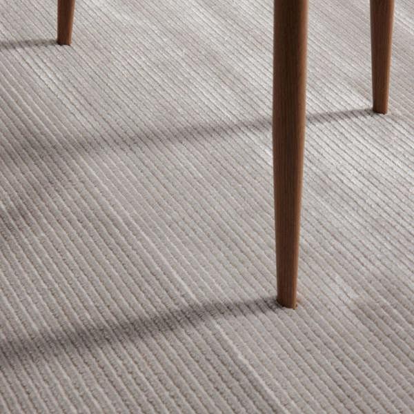 Hanse Home Perles Shortpile Cream Rug Dolomite – Modern Striped