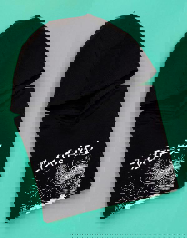 PlayStation Boys Black Japanese Controller Logo Hoodie