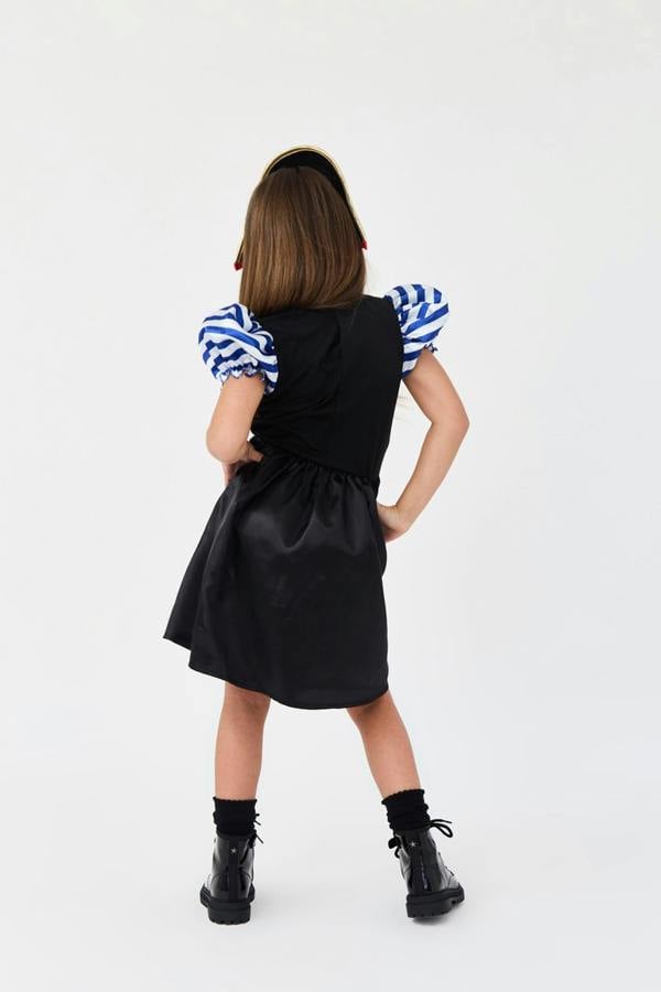 Vanilla Underground Blues Group Girls Multicoloured Pirate 3 Piece Costume