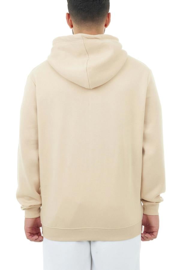 Smart Living Men's Zip-Up Hoodie - Eco-Friendly, Soft & Stylish - Stone