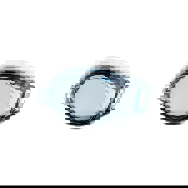 Clear Fashy Single Optical Lens goggles with blue accents