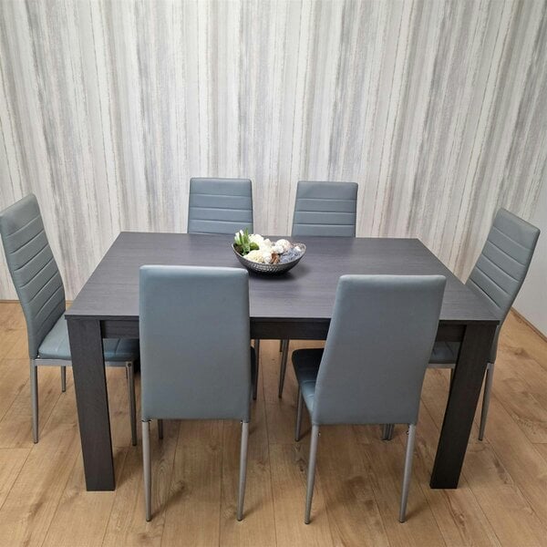Kosy Koala Dining Table Set with 6 Chairs Dining Room and Kitchen table set of 6