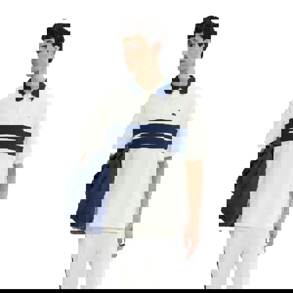 Ellesse Mens Sbarri Polo Shirt - Off White - 