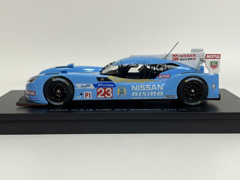 Ebbro Nissan GTR LM Nismo 2015 24 Hr Le Mans Manchester City FC 1:43 Ebbro 45251