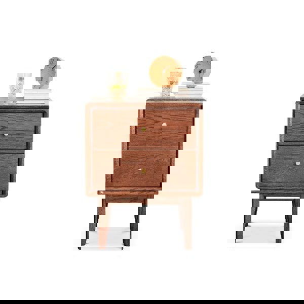 Arde Bedside Table, Wood-Weilai Concept-Dark Oak-Weilai Concept