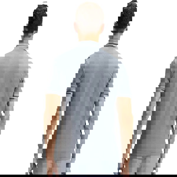 BOSS Slim Fit Paul Polo Shirt Dark Grey/White