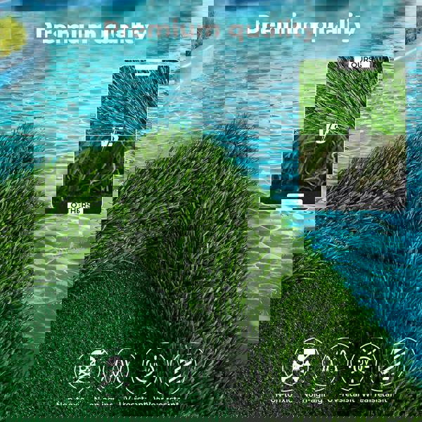 Centra Floating Golf Green Mini Mat Set Putting  Turf Pool Water Outdoor 60x30CM