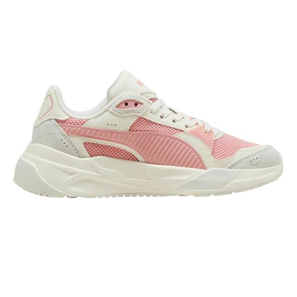 Puma Childrens/Kids Trinity Trainers - White/Pink/Grey - 