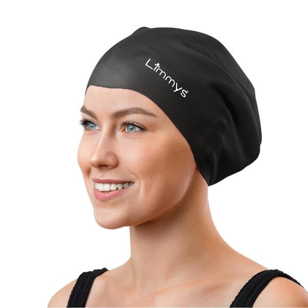 Limmys Premium Long Hair Swim Caps for Women