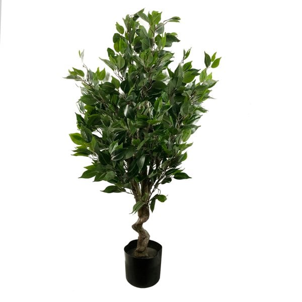 Leaf 110cm Artificial Evergreen Ficus Tree