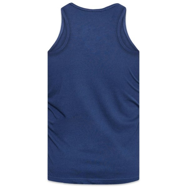 Duke Mens D555 Fabio Tank Top - Navy