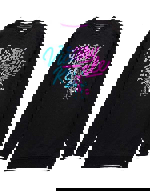 Fortnite Boys Black Victory Royale Text Graphic Sweatshirt