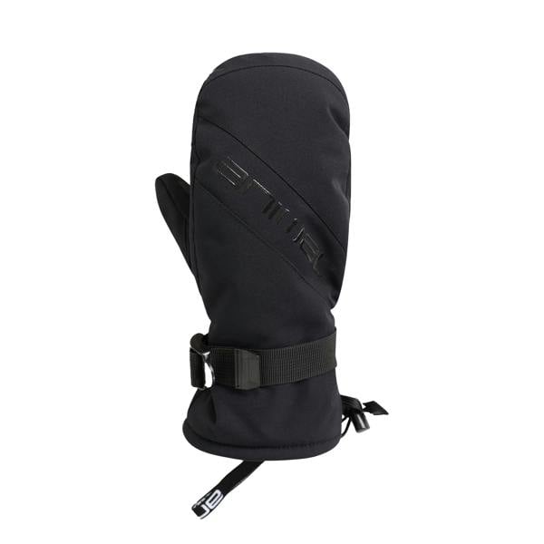Animal Womens/Ladies Track Ski Mittens - Jet Black - 