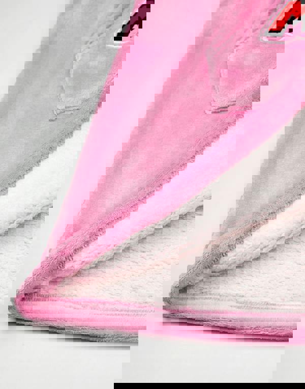 Nintendo Girls Pink Princess Peach Blanket Hoodie