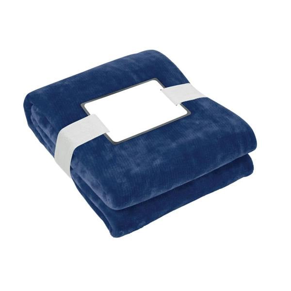 MidOcean Logan RPET Fleece Blanket - Blue - 