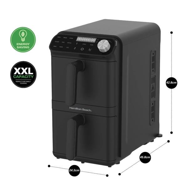 Hamilton Beach XXL Dual Stack 11L Air Fryer