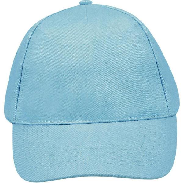 SOLS Unisex Buzz 5 Panel Baseball Cap - Atoll Blue