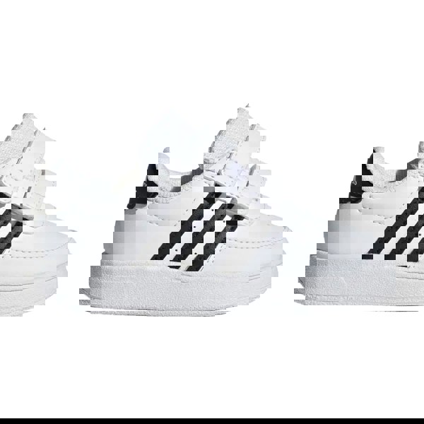 Adidas Kids Breaknet 2.0 Synthetic Leather Court Shoes - White/Black