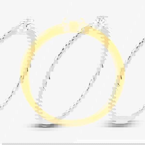 T. H. Baker 14ct Yellow Gold 0.18ct Brilliant Cut Diamond Solitaire Ring RC39107KY14DD