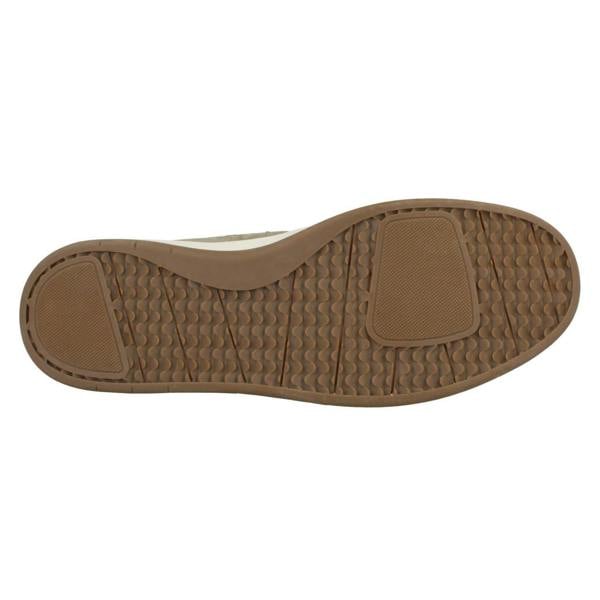 Hush Puppies Mens Hush Puppies Canvas Boat Shoes Aiden