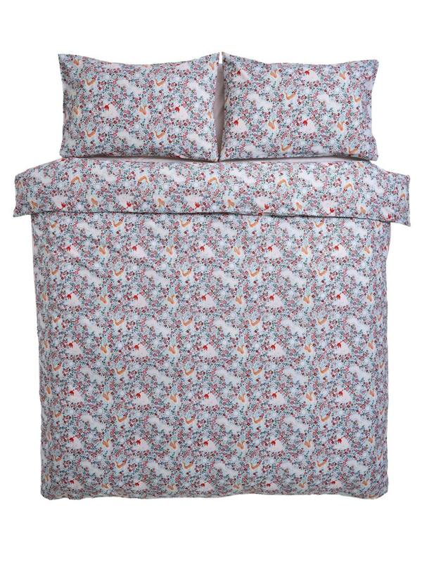 Cath Kidston Polar Ditsy Ice Blue Duvet Cover Set