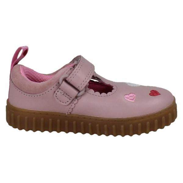 Clarks Girls Clarks T-Bar Shoes Cove Heart T