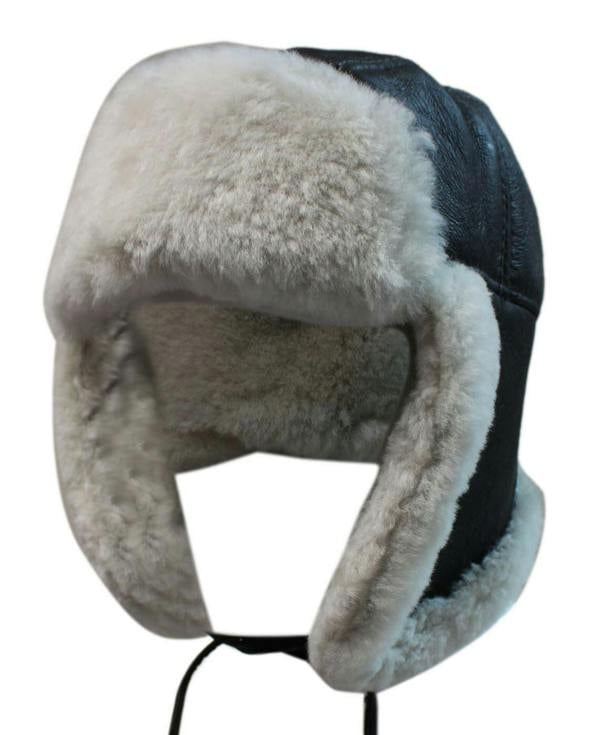 Infinity Leather MENS NAVIGATOR RAF TRAPPER HAT
