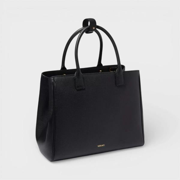 Versace La Medusa Medium Tote Bag Black
