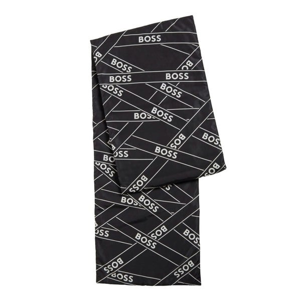 Boss Aroser All-Over Print Scarf - Black