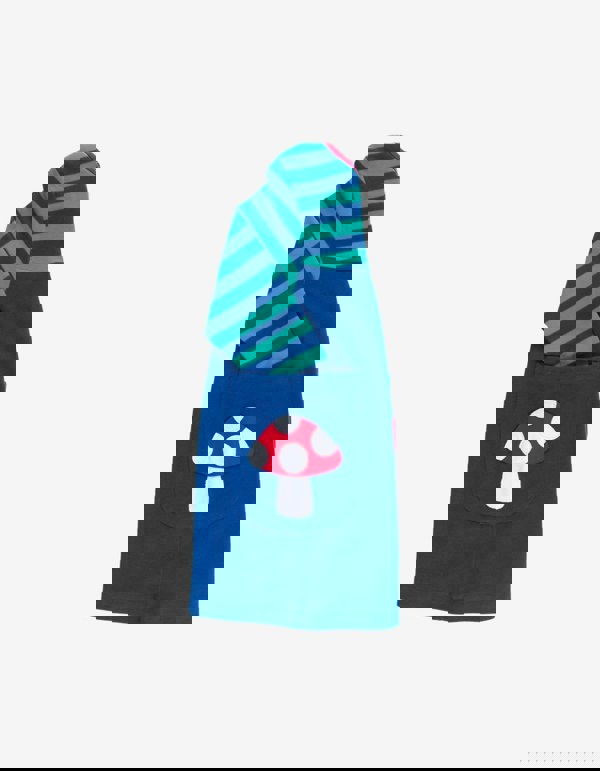 Organic Floral Mushroom Applique Dress - Toby Tiger UK Retail