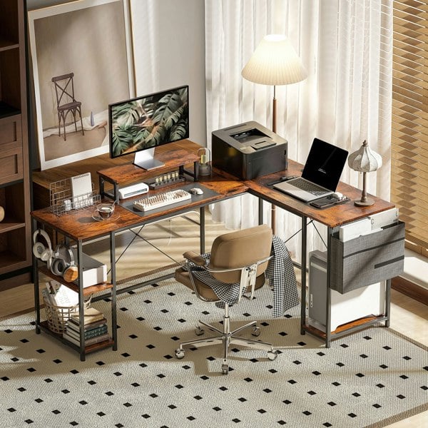L-shape Computer Desk