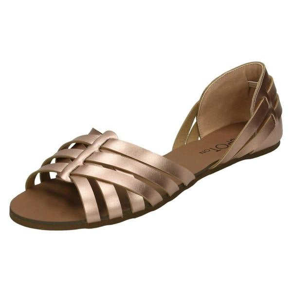 Spot On Ladies Spot On Strappy Sandal