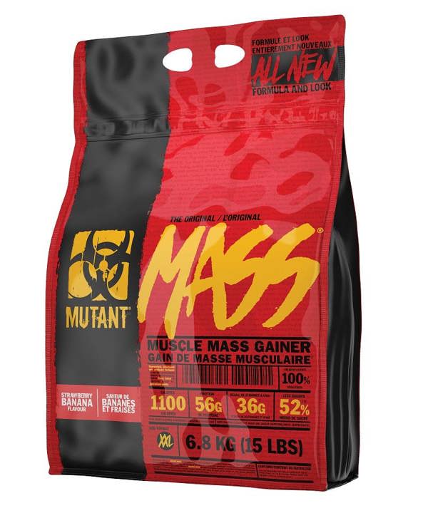 Mutant Mutant Mass, Strawberry Banana - 6800g