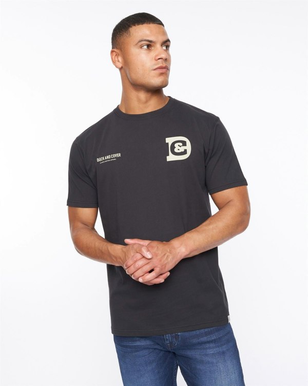 Duck and Cover Gemtas T-Shirt - Black