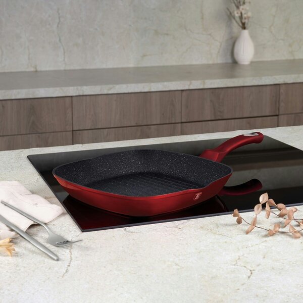Berlinger Haus 6-Piece Frying Pan Set Berlinger Haus BH/6189 Burgundy Collection