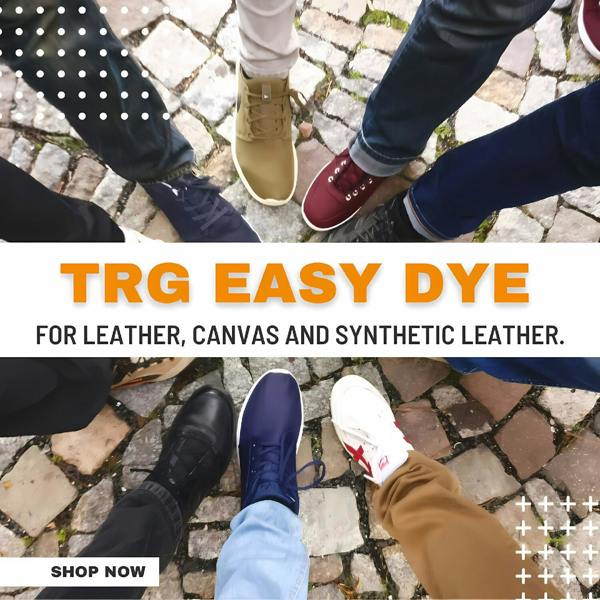 TRG Easy Dye Shoe Paint for Leather Colour Change and Covering Scuffs 25ml
