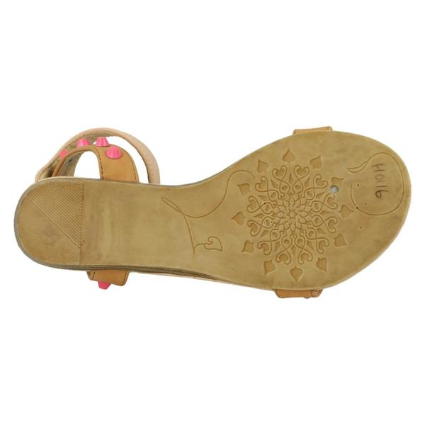Spot On Girls Spot On Flat Ankle Strap Sandal H0116