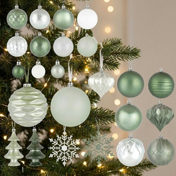 Garden Greatness Transform Decorative Christmas Baubles